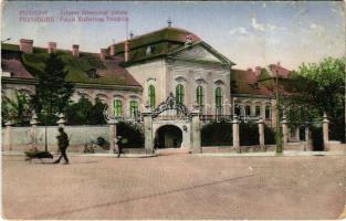 1916 Pozsony, Pressburg, Bratislava; Frigyes főhercegi palota / palace