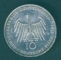 Németország 1991. 10M Ag "200 éves a Brandenburgi Kapu" T:2+