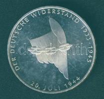 NSZK 1994. 10M Ag "Német Ellenállás" T:2