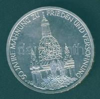 NSZK 1995. 10M Ag "50 éves a béke" T:2