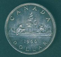 Kanada 1966. 1$ Ag "Kenu" T:2
