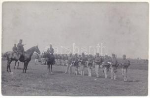 1907 Naszód, Nasaud; osztrák-magyar katonák / K.u.K. military, group of soldiers. photo (fl)