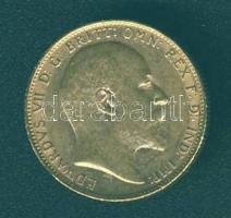 Nagy-Britannia 1902. 1S Au VII.Edward 7,9881g T:2/3 ph.