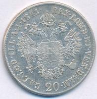 Ausztria 1841A 20kr Ag "I. Ferdinánd" T:XF,VF
Austria 1841A 20 Kreuzer Ag "Ferdinand...