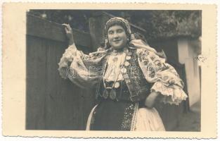 1934 Székesút, Secusigiu; román népviselet / Romanian folklore. photo (fl)