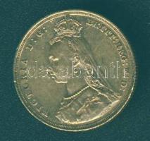 Nagy-Britannia 1888. 1S Au Viktória 7,9881g T:2-/3 ph.