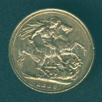 Nagy-Britannia 1888. 1S Au Viktória 7,9881g T:2-/3 ph