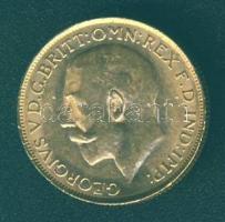 Nagy-Britannia 1920. 1S Au V.György 7,9881g T:2/2- ph.