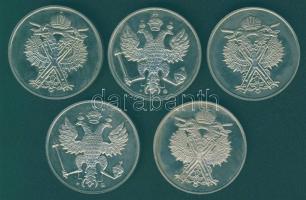 Oroszország DN(1996) "300 éves az Orosz Tengeri Flotta - Azovi csata 1696" + "Predesz...