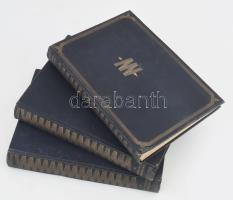 Pilch Jenő (szerk.): A hírszerzés és kémkedés története I-II-III. Bp., Franklin. Kiadói egészvászon ...