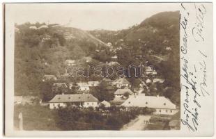 1903 Nagyág, Sacaramb (Hunyad); látkép / general view. photo (vágott / cut)