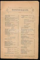 1896 Millennium-kiállítási árjegyzék Mössmer József "A menyaszonyhoz" vászon, asztalnemű, ...