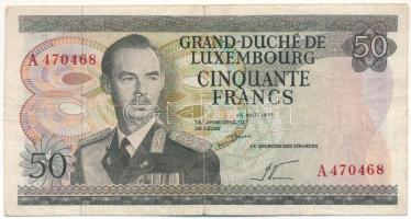 Luxembrug 1972. 50Fr T:F Luxembourg 1972. 50 Francs C:F