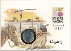 Magyarország 1980. 10Ft Ni felbélyegzett borítékon, bélyegzéssel T:UNC,AU Hungary 1980. 10 Forint Ni in envelope with stamp C:UNC,AU