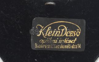 Klein Dezső antik cvikker, tokjában