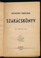 Horváth Ilona: Háztartási tanácsadó. Szakácskönyv. Bp.,1955, MNDSZ. Első kiadás. Kiadói félvászon-kö...