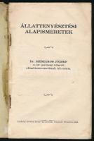 Mészáros József: Állattenyésztési alapismeretek. Miskolc, én., Ludvig István, 80 p. Kiadói papírköté...