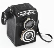 Lubitel 2 T-22 4,5/75 fényképezőgép, tok nélkül