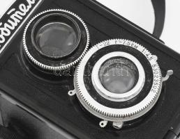 Lubitel 2 T-22 4,5/75 fényképezőgép, tok nélkül