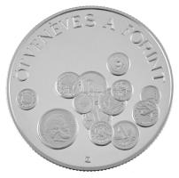 1996. 2000Ft Ag "Ötvenéves a Forint" kapszulában, tanúsítvánnyal, műanyag dísztokban T:PP ...