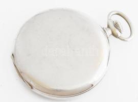 Omega zsebóra. Fém tokkal, frissen szervizelt, működik, dobozában, számlap d: 40 mm