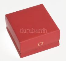 Omega zsebóra. Fém tokkal, frissen szervizelt, működik, dobozában, számlap d: 40 mm