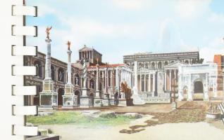Rome. Past and Present. With Reconstructions of Ancient Monuments. Roma, 1962, Vision