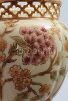 Zsolnay Exclusive kaspó. Jelzett, hibátlan, m: 10 cm