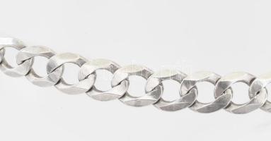 Ezüst (Ag) vastag nyaklánc, jelzett, 25 g, h: 57 cm