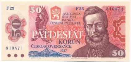 Csehszlovákia 1987. 50K F 23 810471 T:UNC Czechoslovakia 1987. 50 Korun F 23 810471 C:UNC