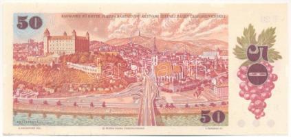 Csehszlovákia 1987. 50K "F 23 810471" T:UNC Czechoslovakia 1987. 50 Korun "F 23 81047...