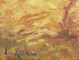 Azonosítatlan jelzéssel: Ivó legény. Olaj, vászon, 60x80 cm Keretben