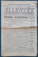 Ellenzék. A Magyar Függetlenségi Párt hetilapja. Főszerkesztő: Pfeiffer Zoltán. I. évfolyam, 4-9. sz...