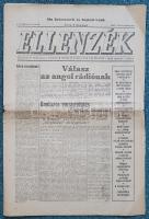 Ellenzék. A Magyar Függetlenségi Párt hetilapja. Főszerkesztő: Pfeiffer Zoltán. I. évfolyam, 4-9. sz...