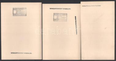 cca 1930 Táncművészről készült össz. 8 db expresszionista fotó, Hilde Brinkmann-Schroeder (1891-1974...