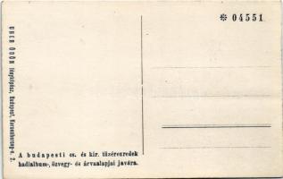 Első világháborús szétlőtt ágyúszekér roncsa. Uher Ödön fényképész. A budapesti cs. és kir. tüzérezr...