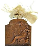 Ifj. Vastagh György (1868-1946) 1909. "XVI. Nemzetközi Orvos Kongresszus - Budapest" bronz...