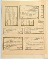 Szeged 1896. "Szegedi Szállodások, Kávésok, Vendéglősök és Korcsmárosok Ipartársulatának Szikvi...