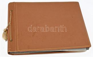 cca 1917-1990 Kb 200 darabos nagyon vegyes családi fotóalbum. I, világháborús katonai képek, 30-as-5...