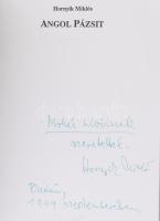 Hornyik Miklós: Angol pázsit. Bálkáni néprajzi kalauz. A szerző, Hornyik Miklós (1944 - 2012) író, ú...