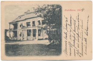 1903 Alsóilosva, Alsó-Ilosva, Ilisua; Hye-kastély / castle (EB)