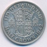 Nagy-Britannia 1942. 1/2C Ag "VI. György" T:VF Great Britain 1942. 1/2 Crown Ag "Geor...