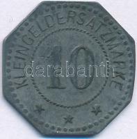 Német Birodalom / Pirmasens 1917. 10pf Zn szükségpénz T:XF German Empire / Pirmasens 1917. 10 Pfenni...
