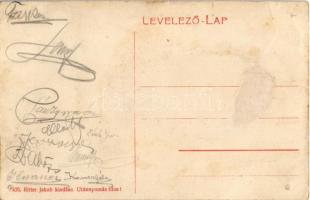 Tenke, Tinca; Adóhivatal, Ipartestület. Ritter Jakab kiadása / tax office, Industry Association (EK)