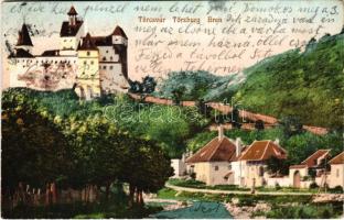 1915 Törcsvár, Törzburg, Bran; vár. Zeidner H. kiadása / castle (Rb)