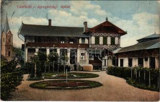1914 Csíz, Csízfürdő, Kúpele Cíz; Igazgatósági épület. Szoyka Pál kiadása / spa, directorate office (EB)