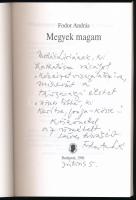 Fodor András: Megyek magam. A szerző, Fodor András (1929-1997) költő, esszéíró által Mohás Lívia (19...
