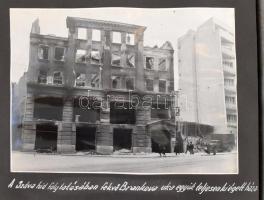 cca 1944 II. világháborús fotóalbum, a Magyarország és a tengelyhatalmak által megszállt szerb terül...