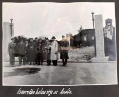 cca 1944 II. világháborús fotóalbum, a Magyarország és a tengelyhatalmak által megszállt szerb terül...