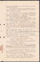 1931 Bp., szolgálati szerződés M. Kir. Légügyi Hivatal Műhelye, Bp. és alkalmazott között, M. Kir. L...